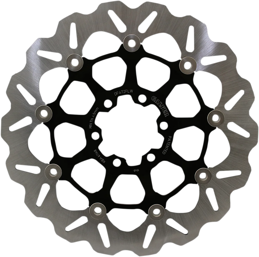 Galfer Brakes Wave® Rotor - Side View