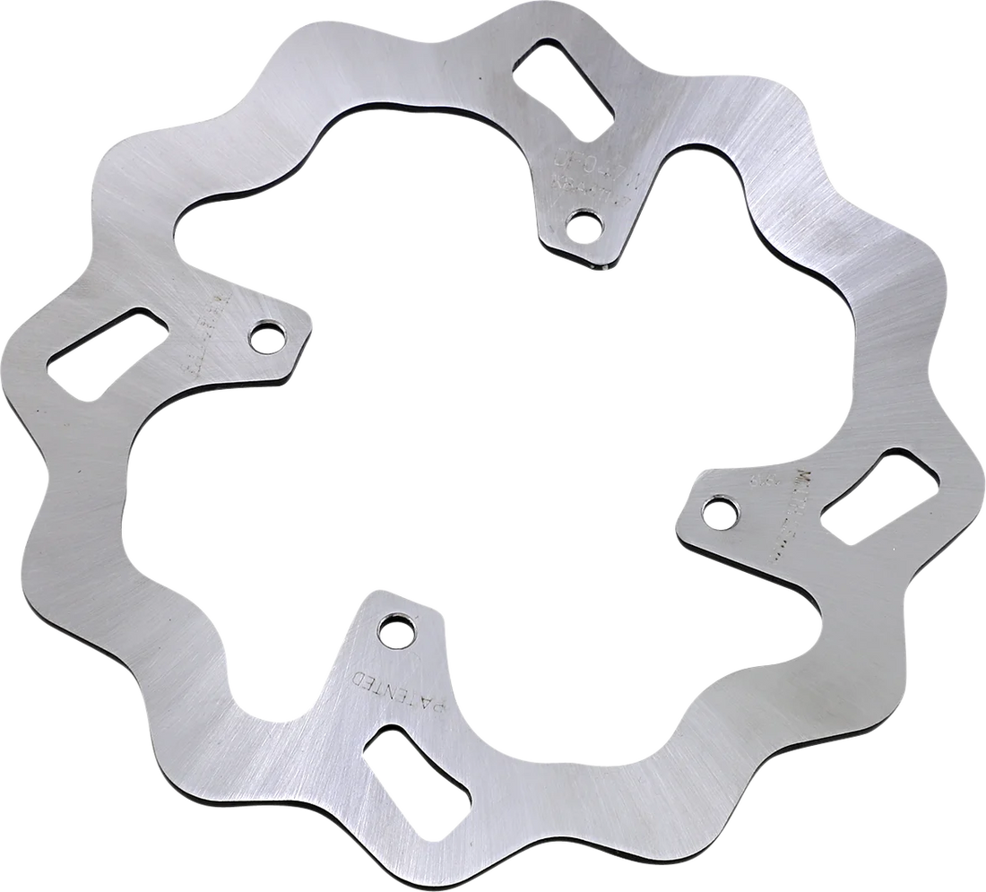Galfer Brakes Wave® Rotor - Front - DF050W fits Honda - Side View