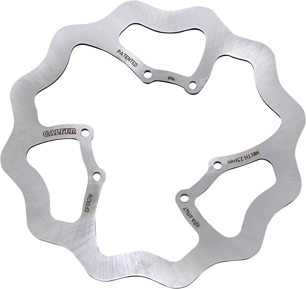 Galfer Brakes Wave® Rotor - Front - DF082W fits Honda - Main Product View