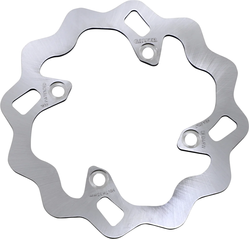 Galfer Brakes Wave® Rotor - Rear - DF048W fits Honda / Kawasaki / Suzuki - Main Product View