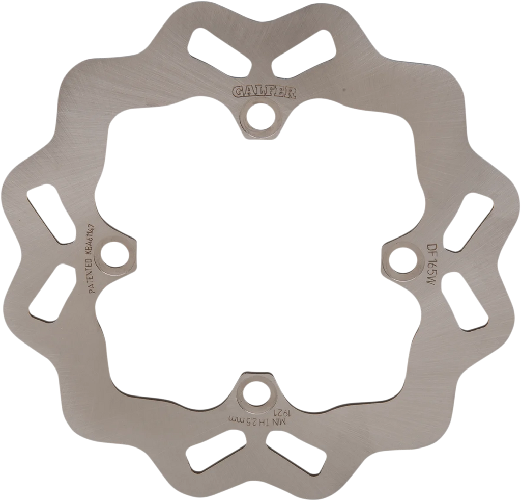 Galfer Brakes Wave® Rotor - Rear - DF165W fits Kawasaki / Suzuki - Main Product View