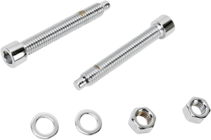 Gardner-Westcott Axle Adjuster - Polished - P-80-150 fits 1993-1999 FXST - Main Product View
