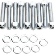 Load image into Gallery viewer, Gardner-Westcott Bolt Kit - Cam Cover - Socket-Head - Chrome - Twin Cam P-10-18-06 - Side View
