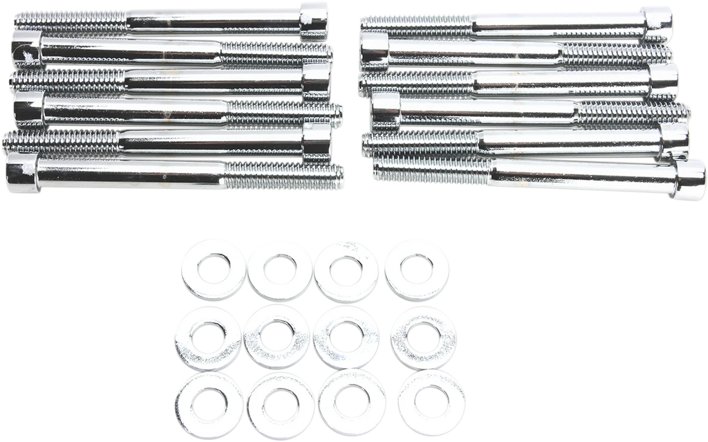 Gardner-Westcott Bolt Kit - Motor Case - Socket-Head - Chrome - P-48-29 fits M8 - Main Product View