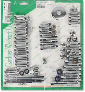 Gardner-Westcott Bolt Kit - Motor Set - Socket-Head - P-96-77 fits FLHT - Main Product View
