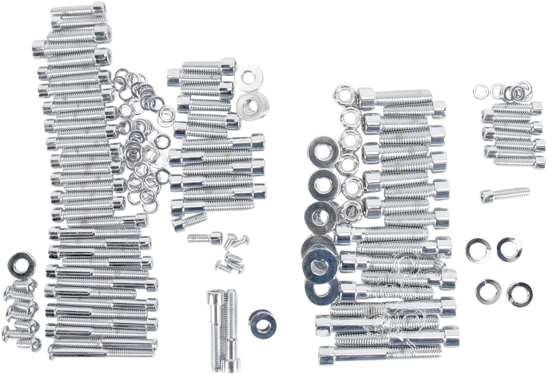 Gardner-Westcott Bolt Kit - Motor Set - Socket-Head P-80-88 - Side View