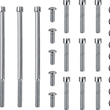 Load image into Gallery viewer, Gardner-Westcott Bolt Kit - Primary/Derby Cover - Socket-Head - Chrome P-10-14-08 - Main Product View