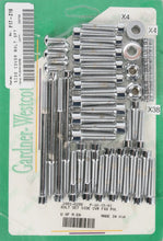 Load image into Gallery viewer, Gardner-Westcott Bolt Kit - Side Cover - Socket-Head - Chrome P-10-15-01 - Side View