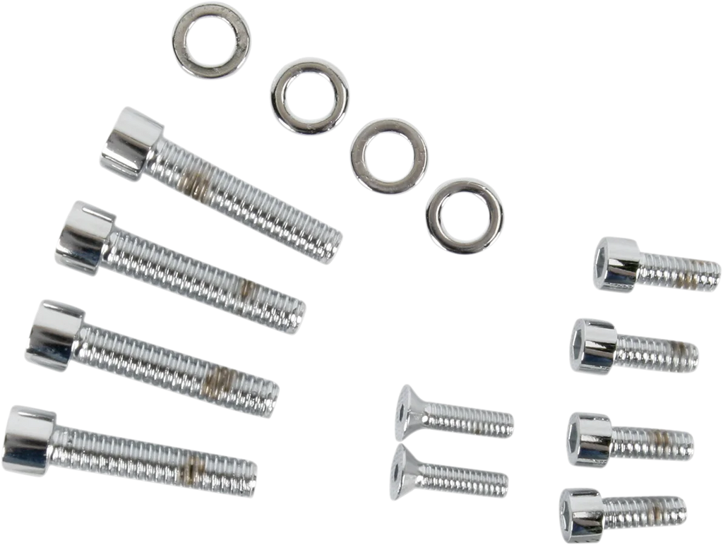 Gardner-Westcott Bolt Set - Lever Box - Chrome C-74-150T - Side View