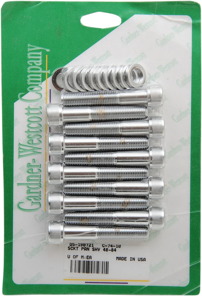 Gardner-Westcott Bolt Sets - Socket-Head - Generator - C-74-14 fits FL - Detail View