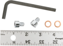 Load image into Gallery viewer, Gardner-Westcott Drain Plug - Fork - Allen Head - Chrome C-20-58 - Main Product View