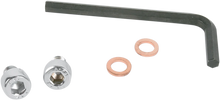 Load image into Gallery viewer, Gardner-Westcott Drain Plug - Fork - Allen Head - Chrome C-20-58 - Side View