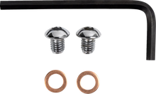Load image into Gallery viewer, Gardner-Westcott Drain Plug - Fork - Button-Head - Chrome C-74-45B - Main Product View