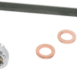 Load image into Gallery viewer, Gardner-Westcott Drain Plug - Fork - Button-Head - Chrome C-74-45B - Side View