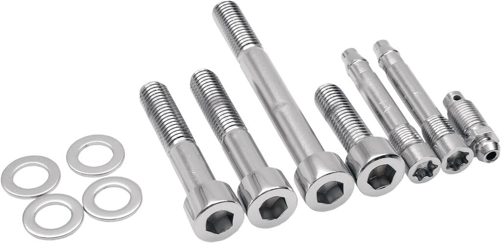 Gardner-Westcott Mounting Bolt Kit - Brake Caliper - Socket-Head - Rear P-80-148 - Detail View