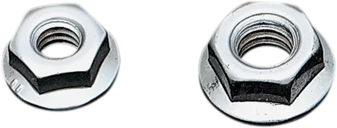 Gardner-Westcott Nut - Flange - 1/2"-20 - Chrome 07-44555 - Side View