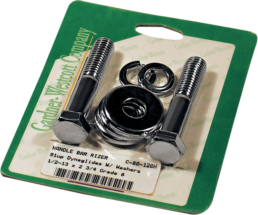 Gardner-Westcott Riser Bolts - 1/2"-13 x 2-3/4" C-80-120H - Side View