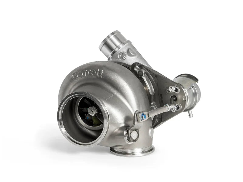 Garrett G30-900 Turbocharger 1.01 A/R O/V V-Band In/Out - Internal WG (Standard Rotation) - Side View