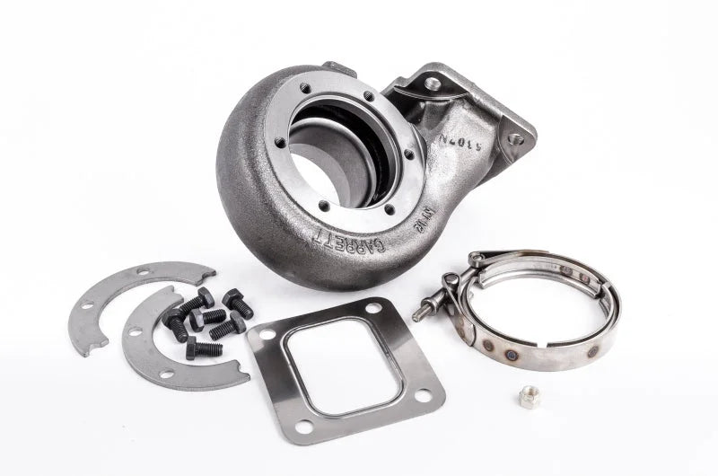 Garrett GT35R Turbine Hsg Kit O/V T4 / V-Band 0.82 A/R (Hi Sil) - Side View