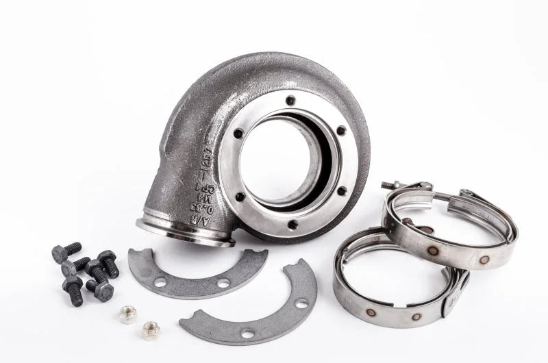 Garrett GT35R Turbine Hsg Kit O/V V-Band / V-Band 0.83 A/R (Ni-Resist) - Side View