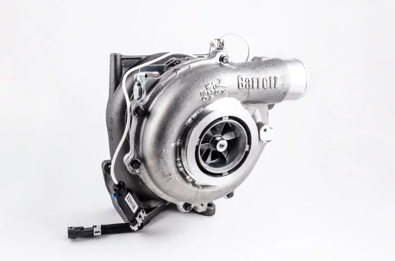 Garrett GT3794VA Turbo Kit - Stage 1 AVNT fits 2004-2009 Chevrolet DURAMAX 6.6L - Side View