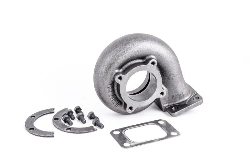 Garrett GTW34 Turbine Housing Kit O/V T3 / 4 Bolt 0.82 A/R - Side View