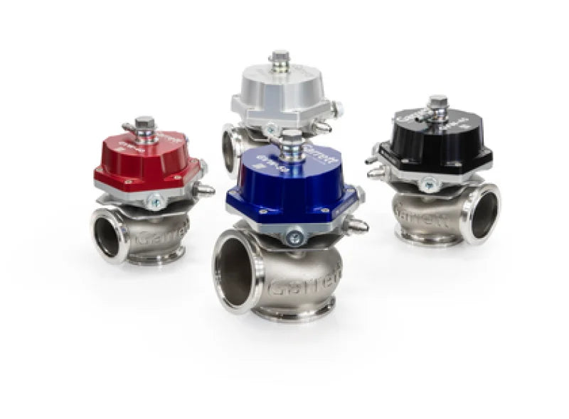 Garrett GVW-45 45mm Wastegate Kit - Blue - Back View