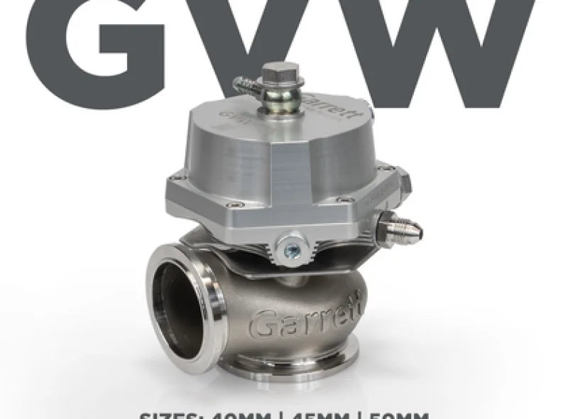 Garrett GVW-50 50mm Wastegate Kit - Silver - Additional View 5