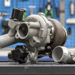 Load image into Gallery viewer, Garrett PowerMax Turbocharger 14-18 VW / Audi 2.0L TSI MK7 Stage 2 Upgrade Kit - Side View