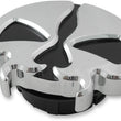 Load image into Gallery viewer, Gas Cap - Dummy - Split Skull - Chrome DragSpecialties 78050 - Main Product View