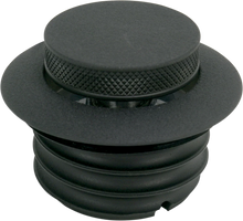 Load image into Gallery viewer, Gas Cap - Non-Vented Pop-Up - Black Wrinkle DragSpecialties 03-329B-B - Side View