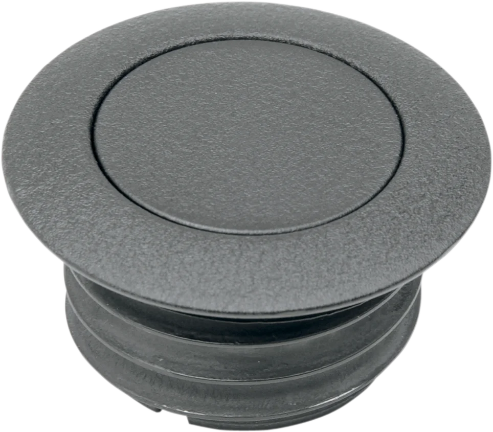 Gas Cap - Non-Vented Pop-Up - Chrome DragSpecialties 03-0328-B1 - Side View