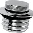 Load image into Gallery viewer, Gas Cap - Non-Vented Pop-Up - Chrome DragSpecialties 03-0329-B1 - Side View