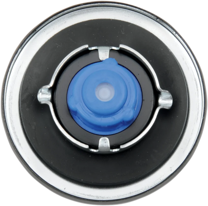Gas Cap - Vented - Black DragSpecialties 03-0026B - Side View