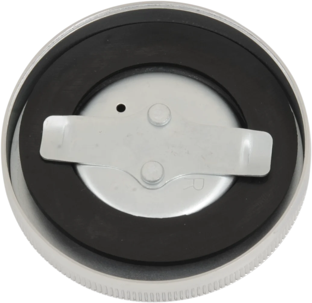 Gas Cap - Vented - Chrome DragSpecialties 011152-BC204 - Side View