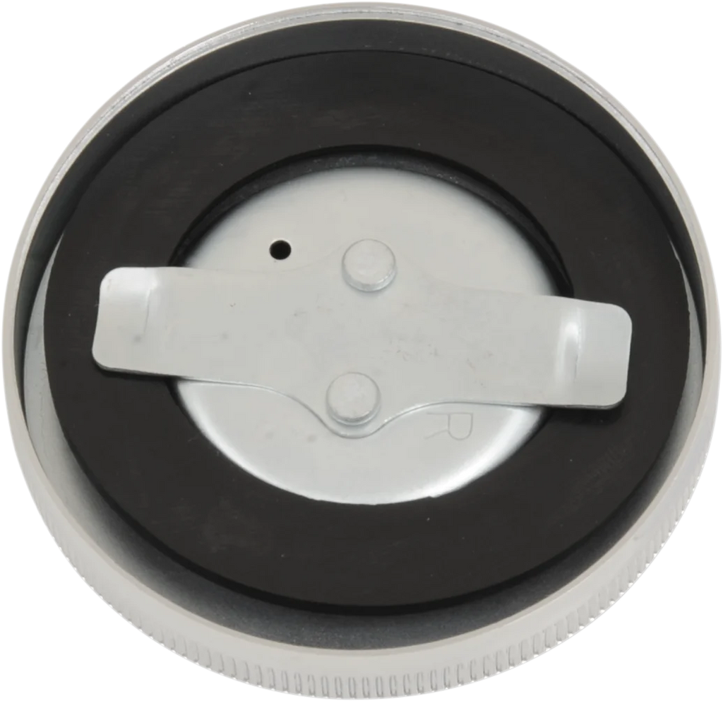 Gas Cap - Vented - Chrome DragSpecialties 011152-BC204 - Side View