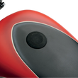 Load image into Gallery viewer, Gas Cap - Vented Pop-Up - Black Wrinkle DragSpecialties T03-0339B-A - Back View