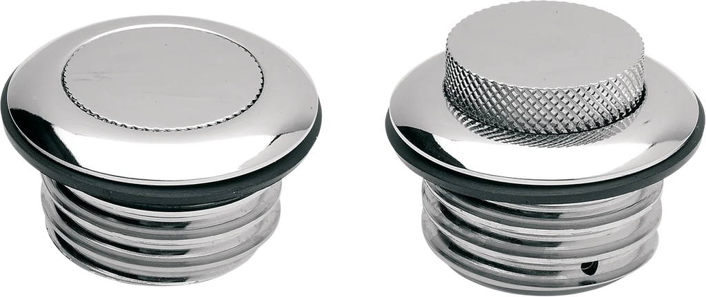 Gas Cap - Vented Pop-Up - Chrome DragSpecialties 03-0328-A1 - Main Product View