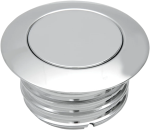 Gas Cap - Vented Pop-Up - Chrome DragSpecialties T03-0339-A - Main Product View