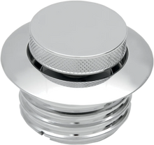 Load image into Gallery viewer, Gas Cap - Vented Pop-Up - Chrome DragSpecialties T03-0339-A - Side View