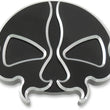 Load image into Gallery viewer, Gas Cap - Vented - Split Skull - Black DragSpecialties 78048B - Main Product View