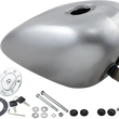 Load image into Gallery viewer, Gas Tank with Chrome Aero-Style Gas Cap - 3.3 Gallons - Sportster DragSpecialties 011743-BX39 - Side View