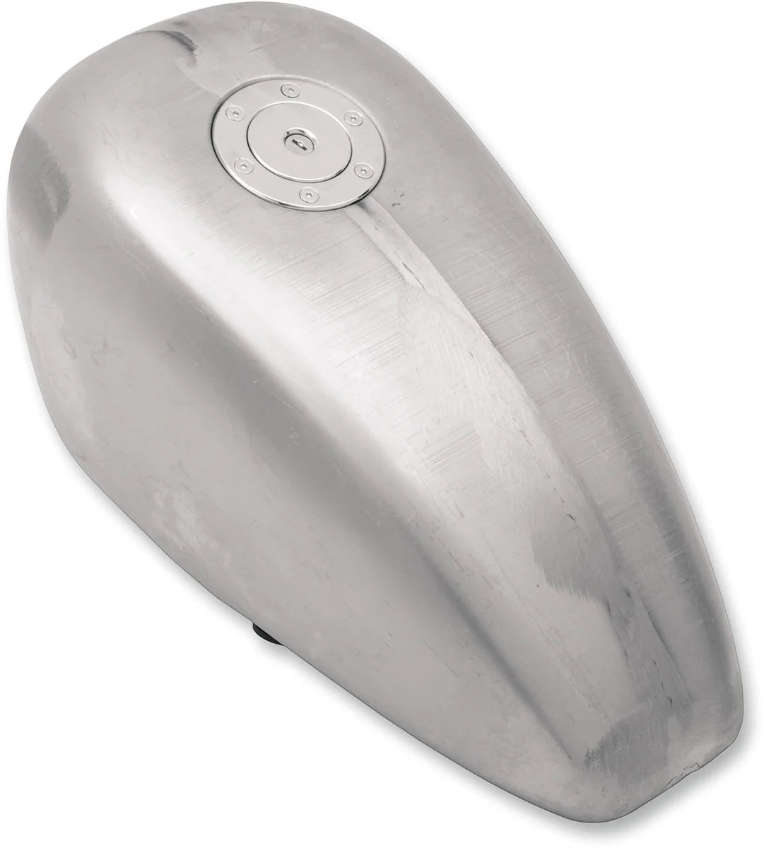 Gas Tank with Chrome Aero-Style Gas Cap - 3.3 Gallons - Sportster DragSpecialties 011743-BX39 - Installation View