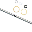 Load image into Gallery viewer, Gas Valve Shut-Off Rod Kit - Chrome DragSpecialties 03-0005-SC3 - Main Product View