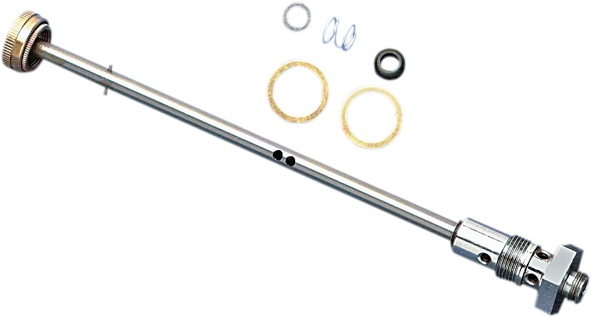 Gas Valve Shut-Off Rod Kit - Chrome DragSpecialties 03-0005-SC3 - Main Product View