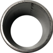 Load image into Gallery viewer, Gasket Muffler DragSpecialties 78677A - Side View