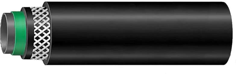 Gates Barricade Fuel Line Hose 3/8in x 25ft (50 PSI) - Back View
