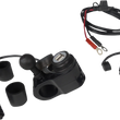 Load image into Gallery viewer, Gears Dual USB Charger - 1" Ball Mount - Black - Installation View