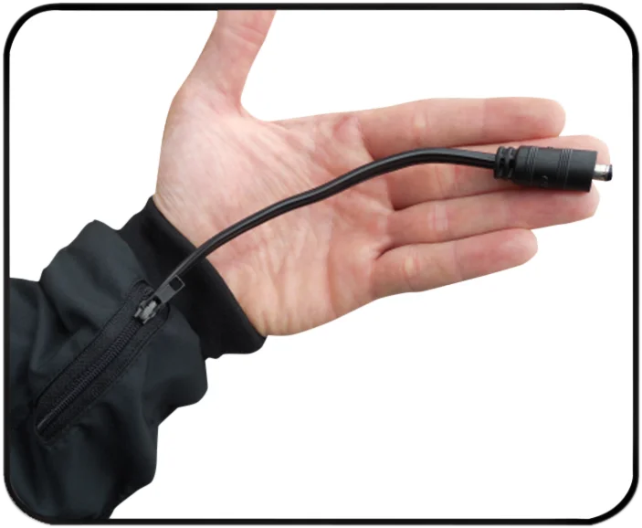 Gears Gen X-4 Heated Jacket Liner - Black - Medium - Installation View