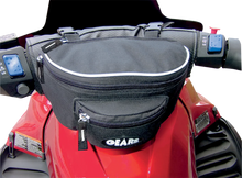 Load image into Gallery viewer, Gears Handlebar Bag - Black - Back View